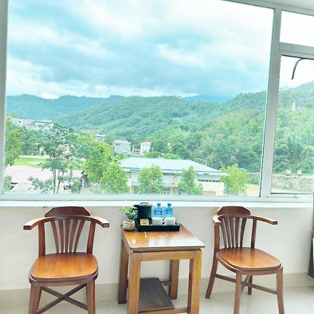 Quy Anh Hotel Bao Lac Town Exterior foto