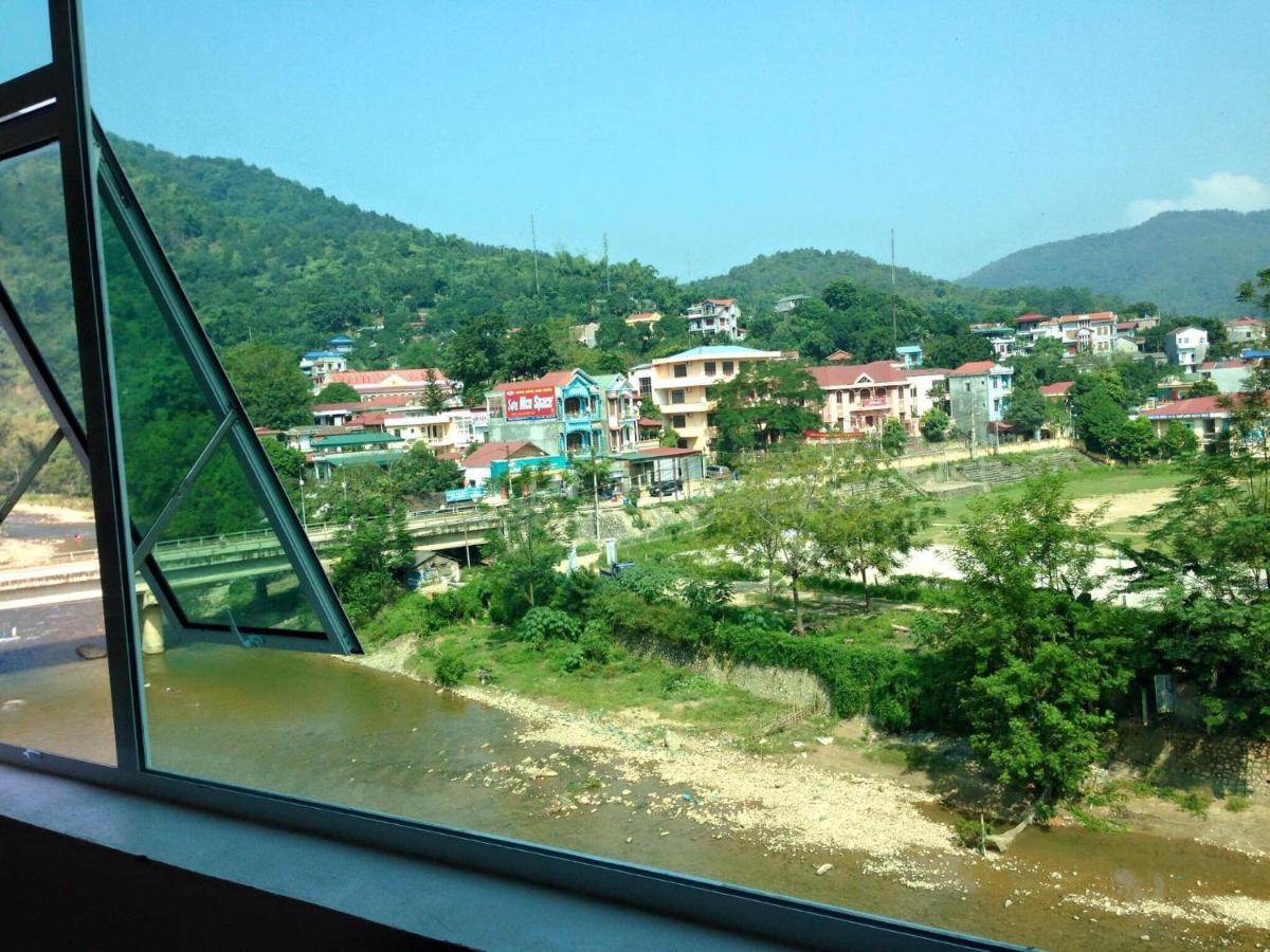 Quy Anh Hotel Bao Lac Town Exterior foto