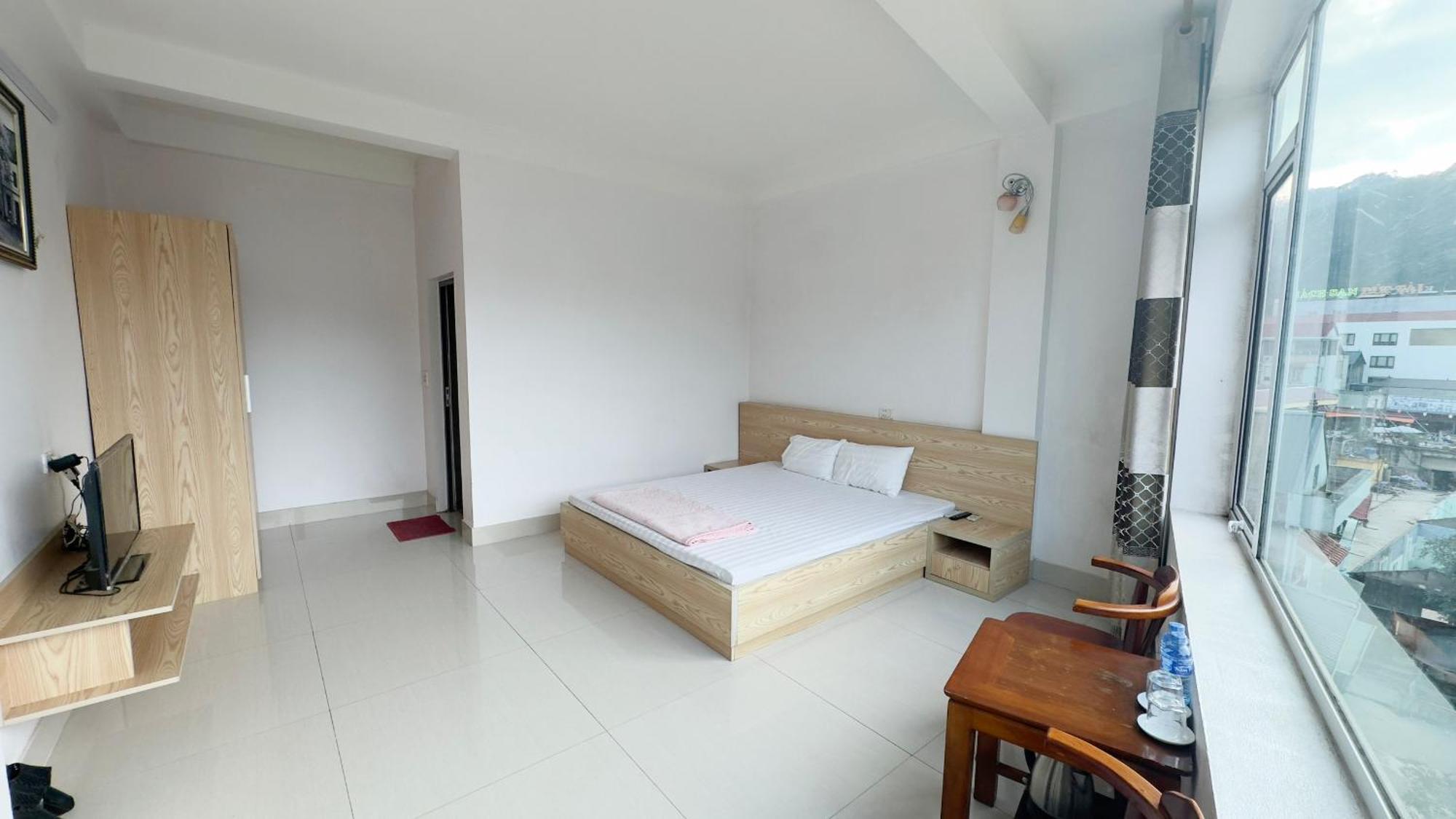 Quy Anh Hotel Bao Lac Town Exterior foto