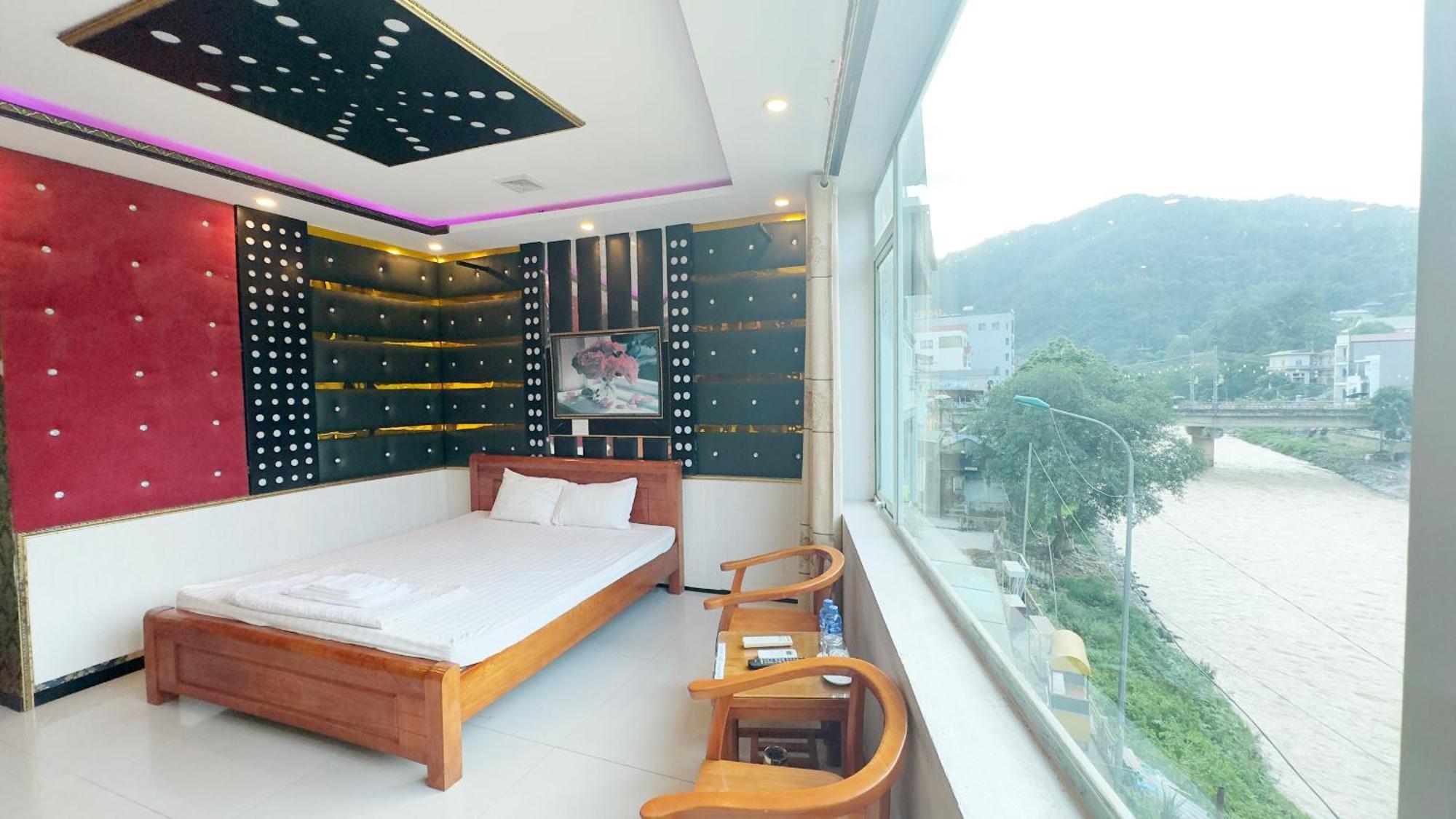 Quy Anh Hotel Bao Lac Town Exterior foto