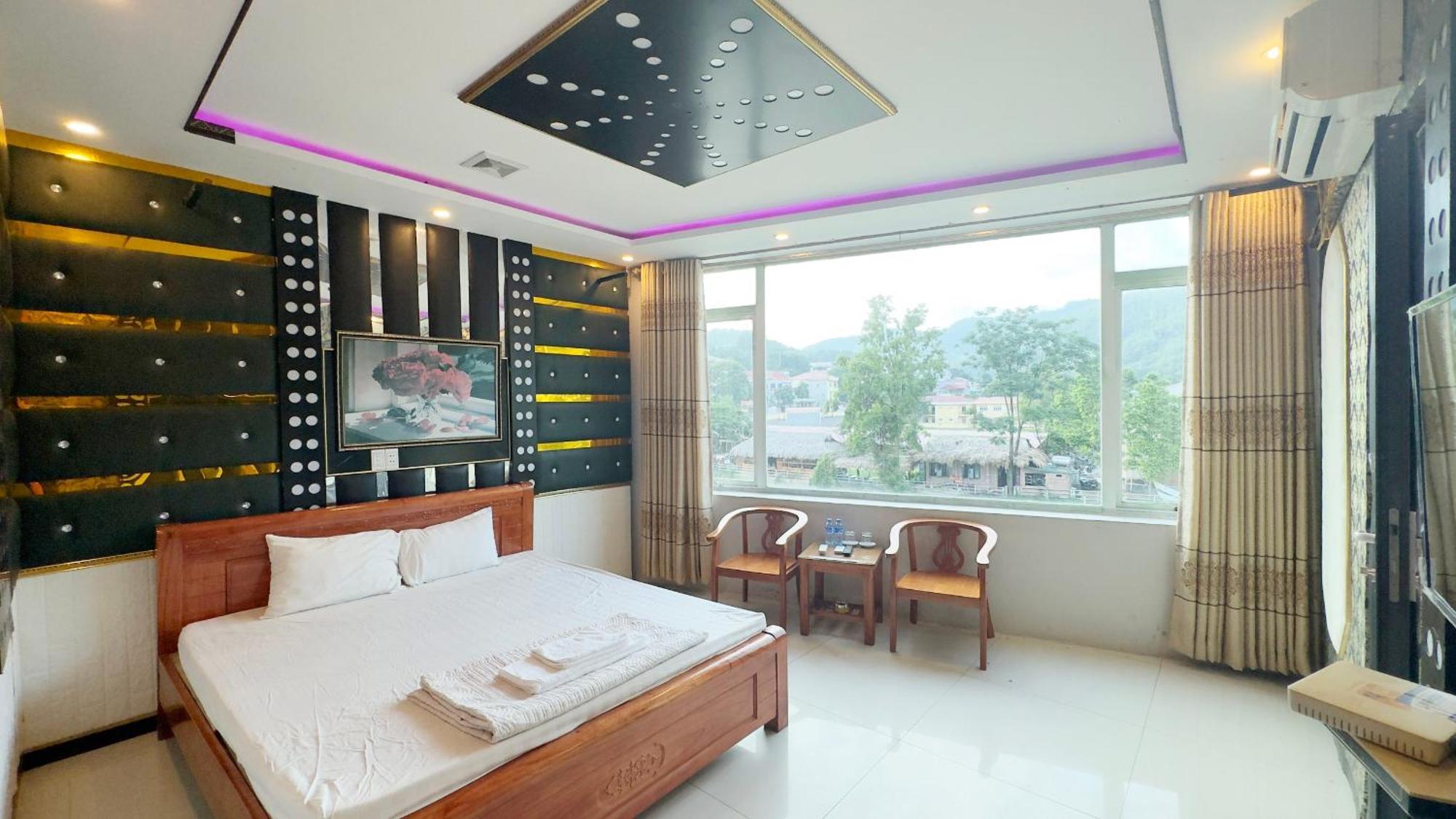 Quy Anh Hotel Bao Lac Town Exterior foto